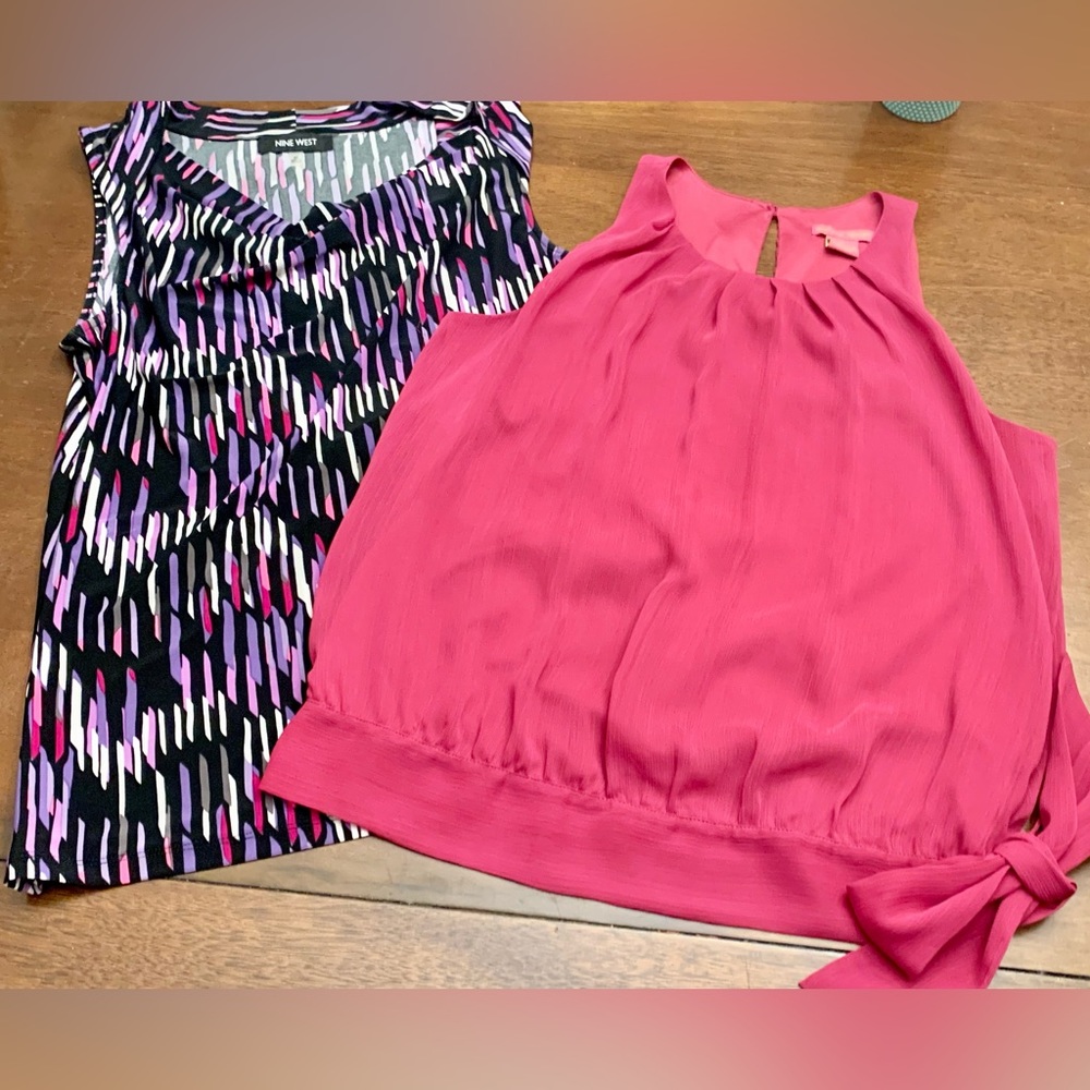• Lot of 2 Work Blouses •
